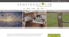 Desktop Screenshot of law-armstrong.com