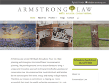 Tablet Screenshot of law-armstrong.com